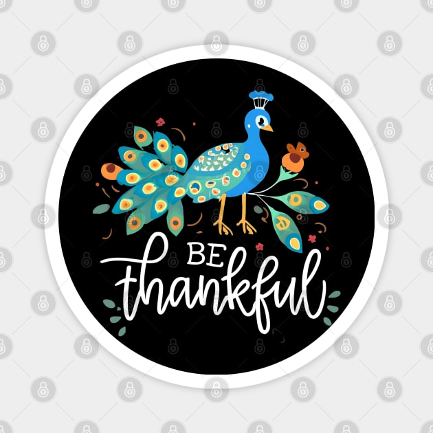 Be thankful Magnet by NomiCrafts